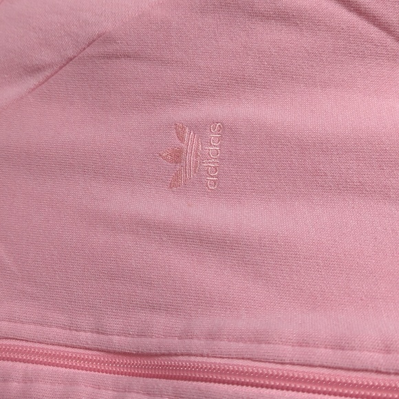 Adidas Pink Bomber Zip Up Jacket - Picture 5 of 9